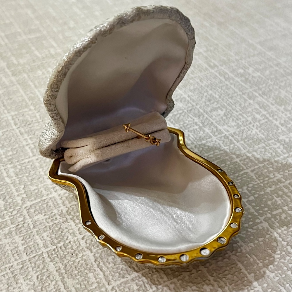 Tiffany Paloma Picasso Graffiti Arrow Earring ROSE GOLD